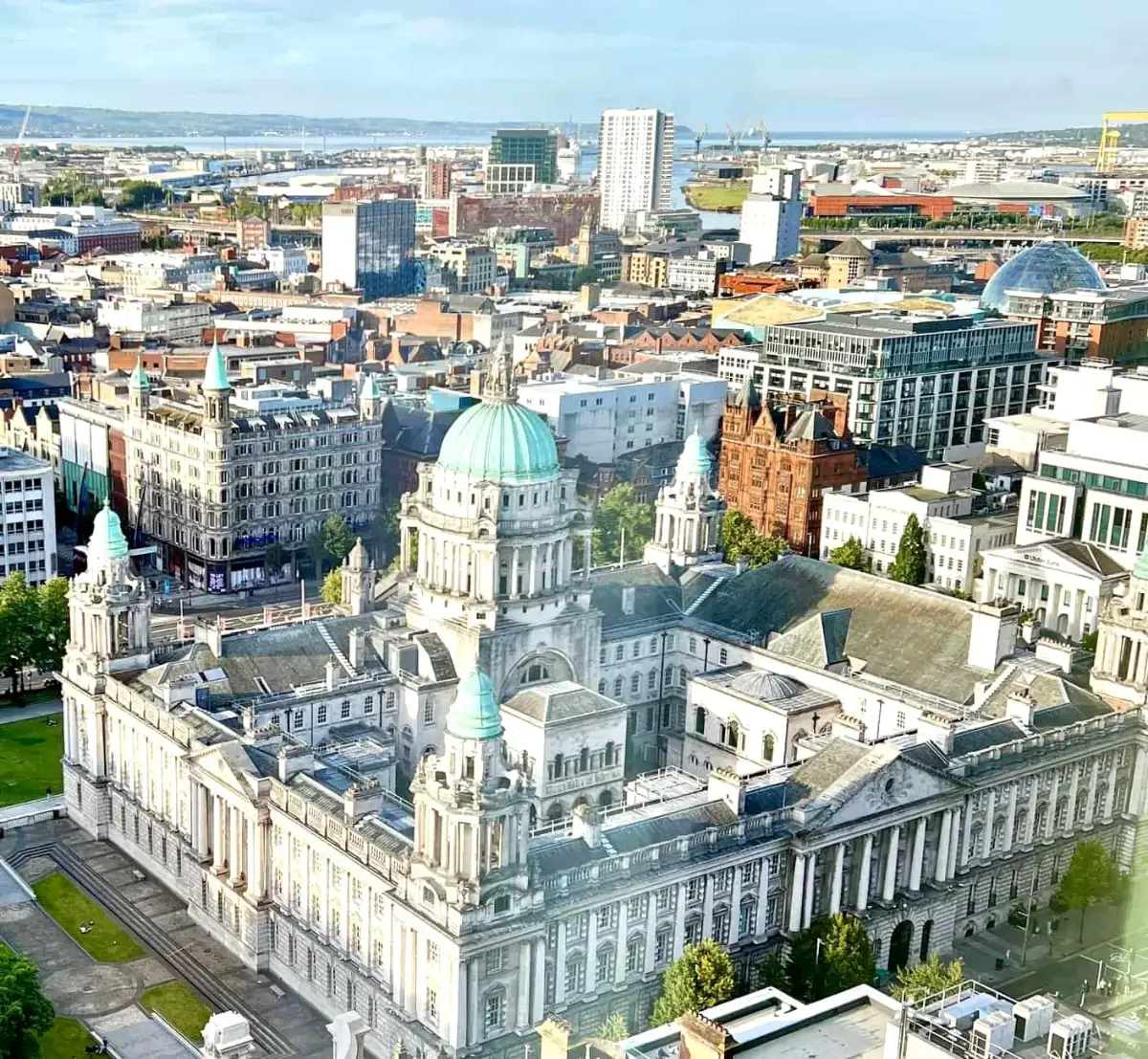 Belfast et son hôtel de ville