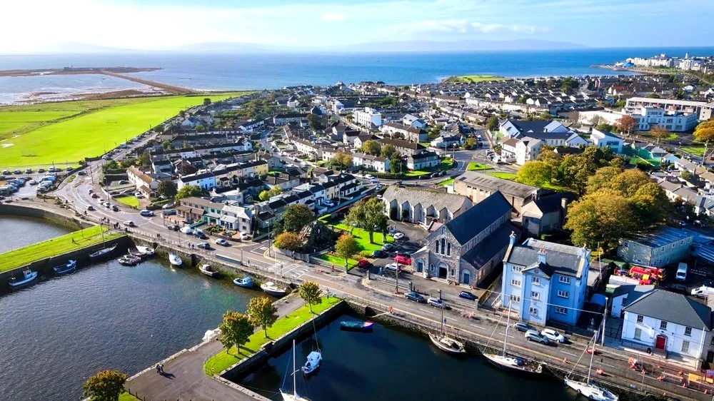 Galway vue du ciel